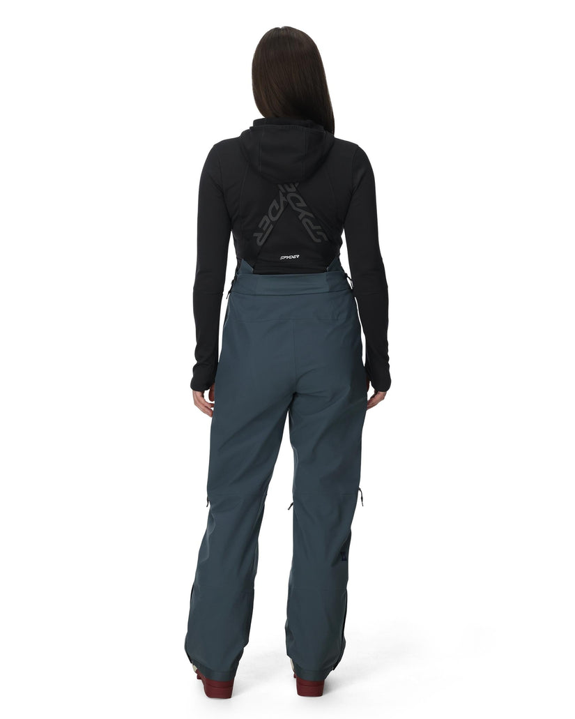 Womens Solitaire Bib - Slate Blue