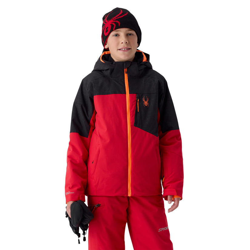 Leader Jacke - Spyder Red