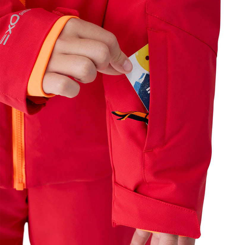 Leader Jacke - Spyder Red