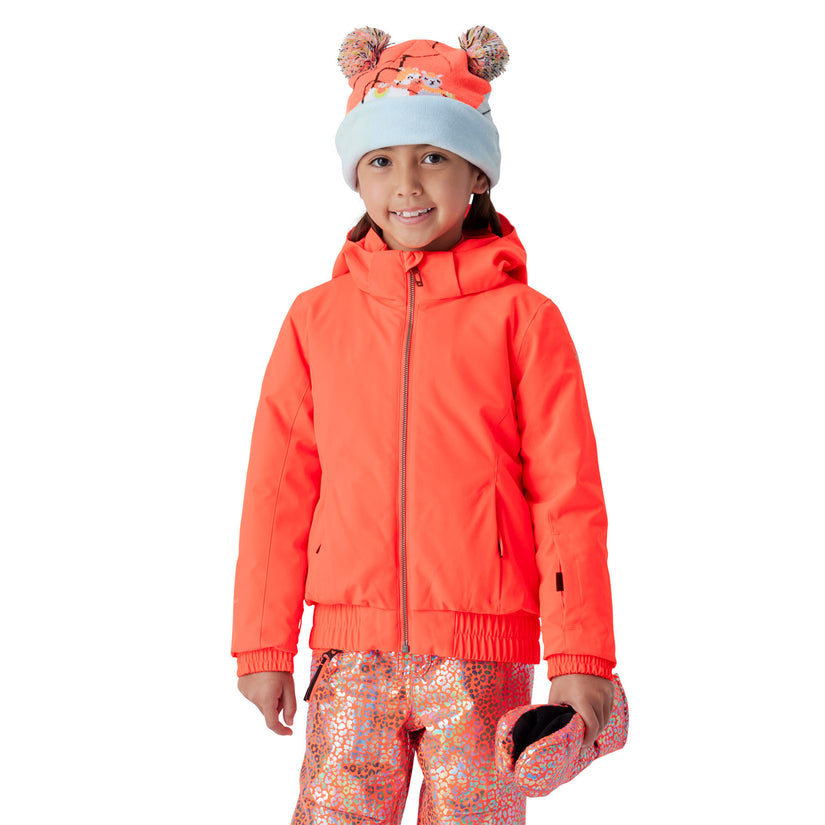 Lola Jacket - Electric Coral