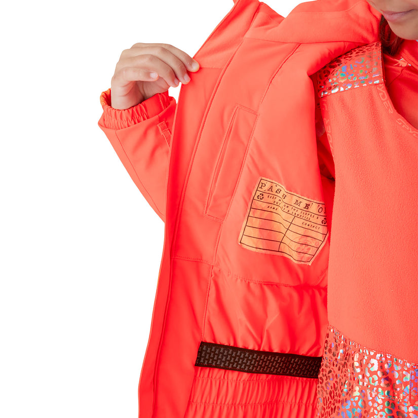 Lola Jacket - Electric Coral