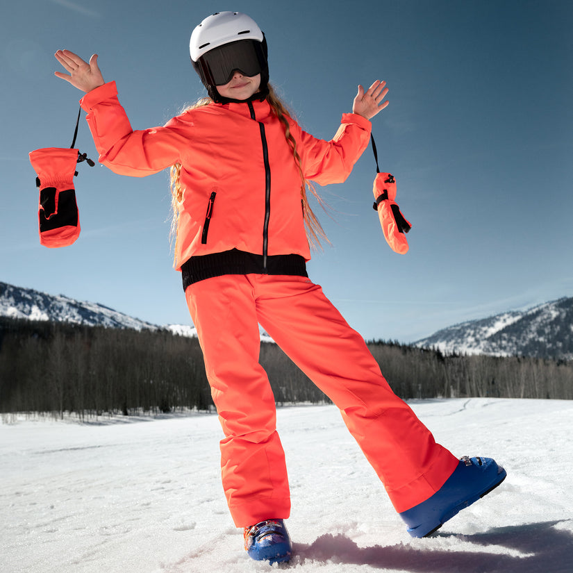 Olympia Trousers - Electric Coral