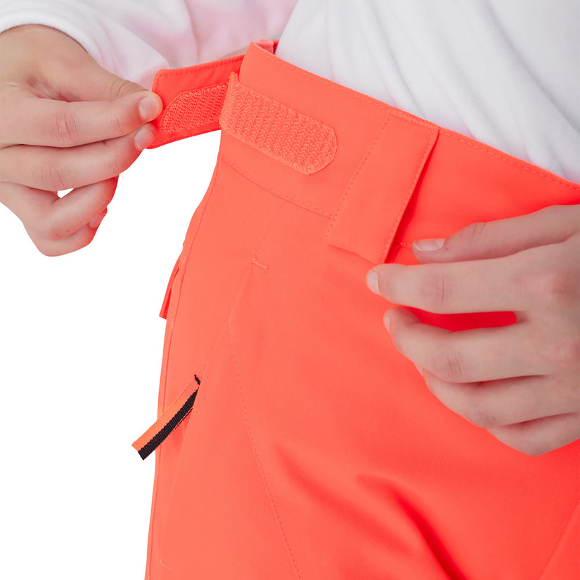 Olympia Trousers - Electric Coral