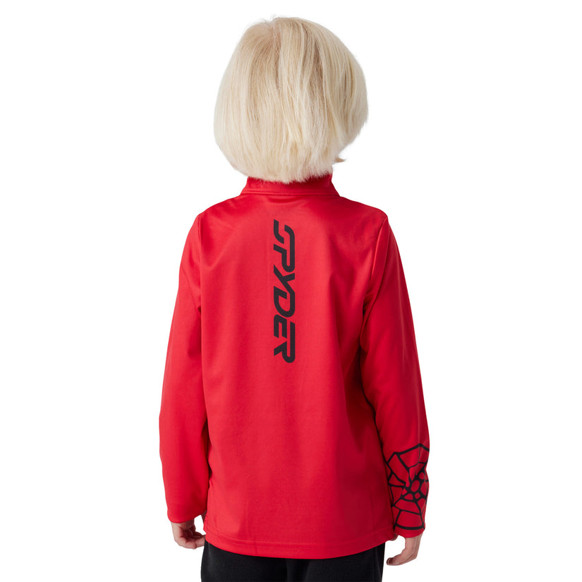 Challenge Half-Zip - Strobe Green Webs