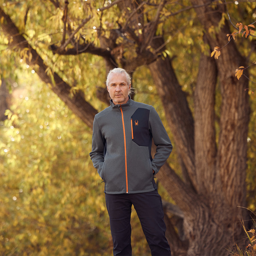 Bandit Full Zip - Slate Blue