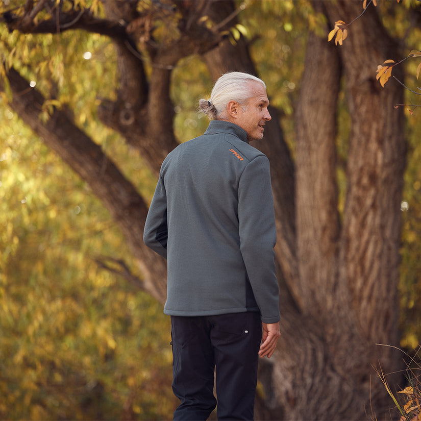 Bandit Full Zip - Slate Blue
