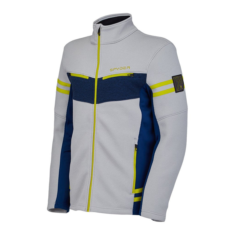 Mens Wengen Encore Full Zip - Glacier