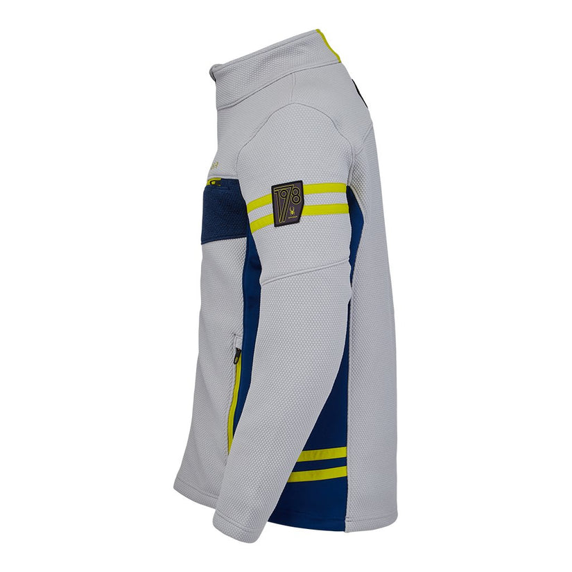 Mens Wengen Encore Full Zip - Glacier