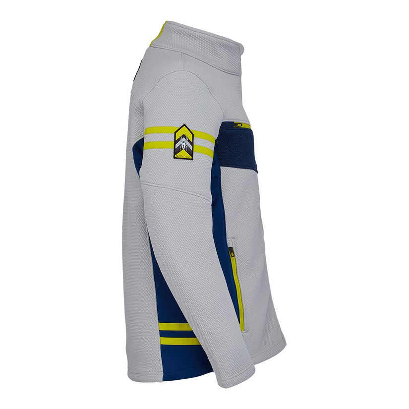 Mens Wengen Encore Full Zip - Glacier
