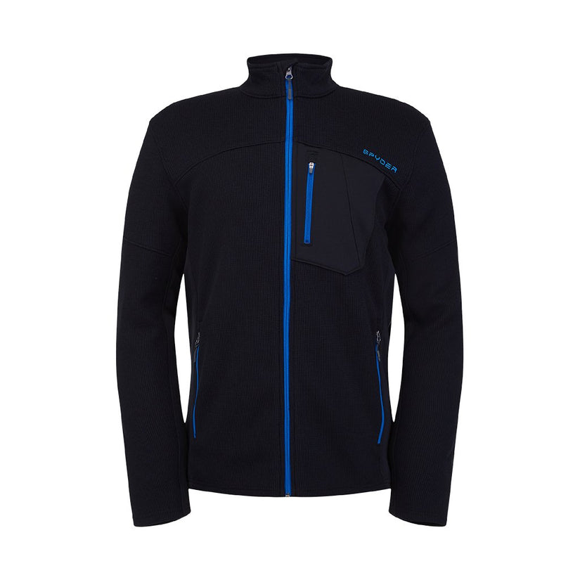 Mens Bandit Full Zip - Black Old Glory