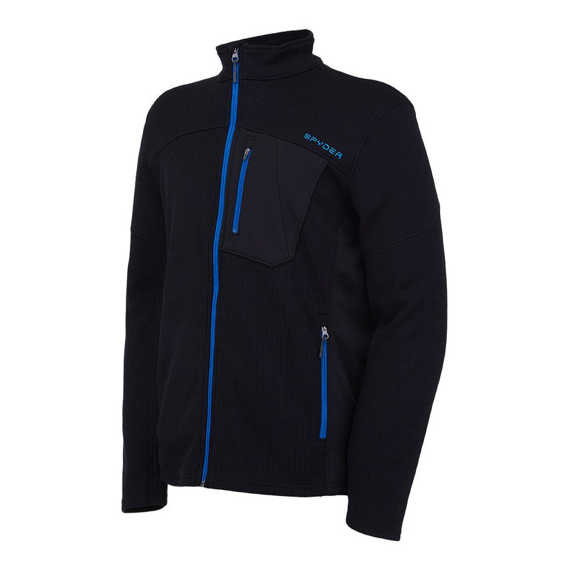 Mens Bandit Full Zip - Black Old Glory