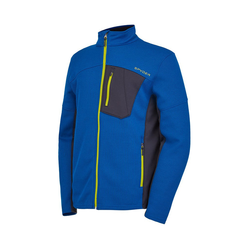 Mens Bandit Full Zip - Old Glory Ebony
