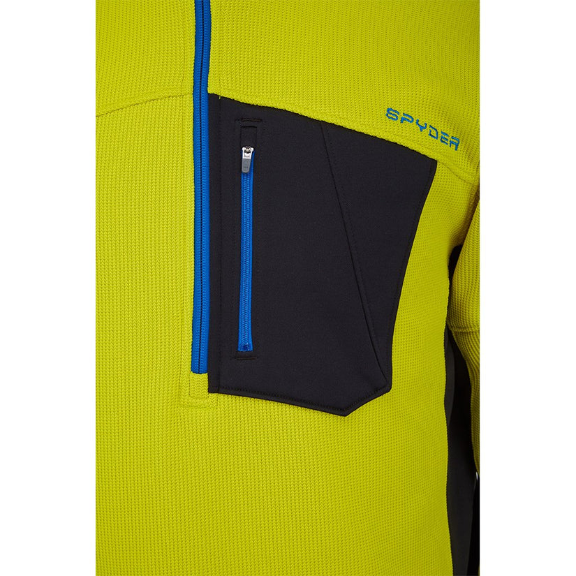 Mens Bandit Half Zip - Citron