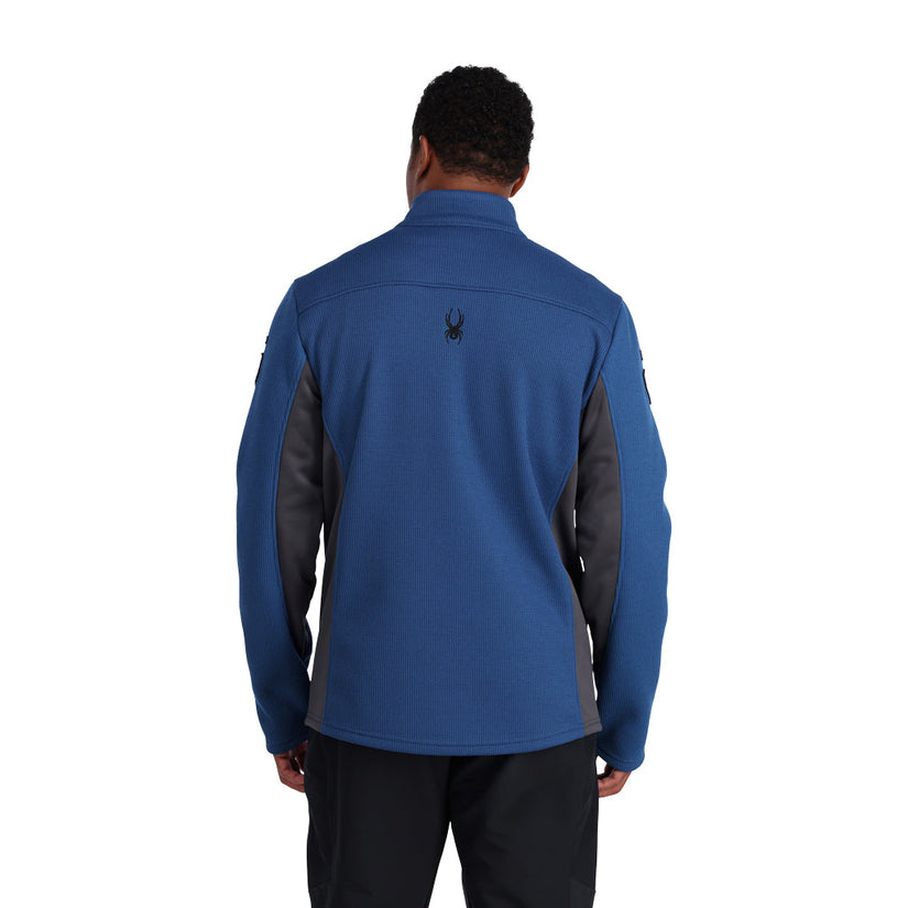 Herren Bandit Wengen Full Zip - Abyss Citron (2022)