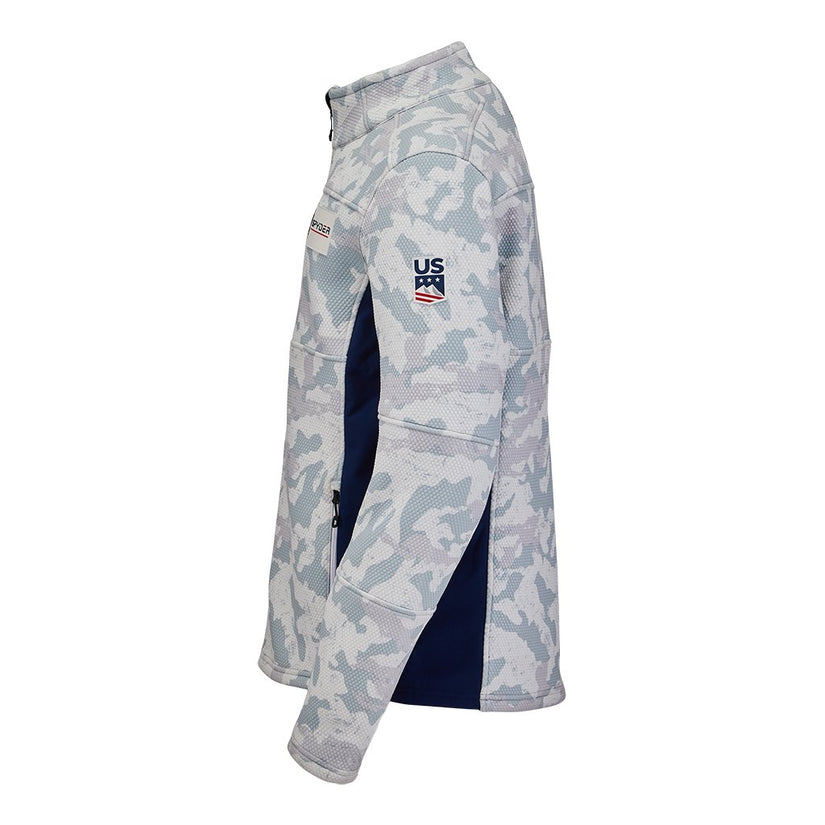 Mens USST Encore Full Zip - Snow Camo