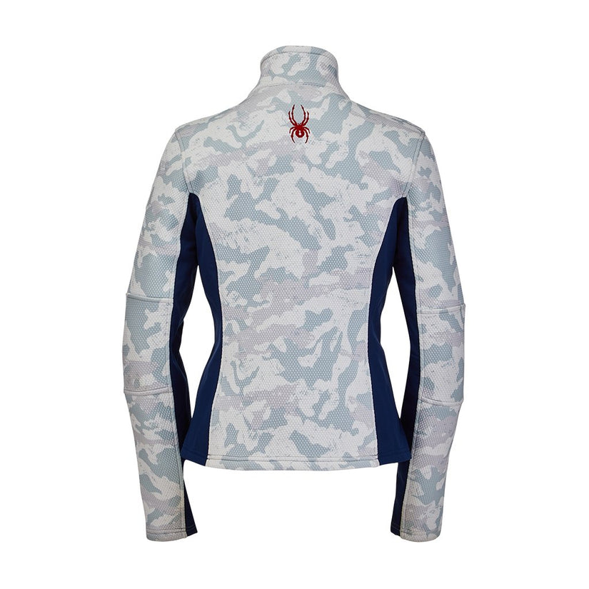 Womens USST Encore Full Zip - Snow Camo
