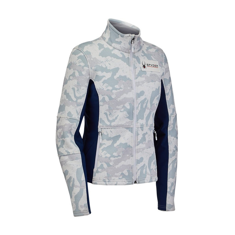 Womens USST Encore Full Zip - Snow Camo