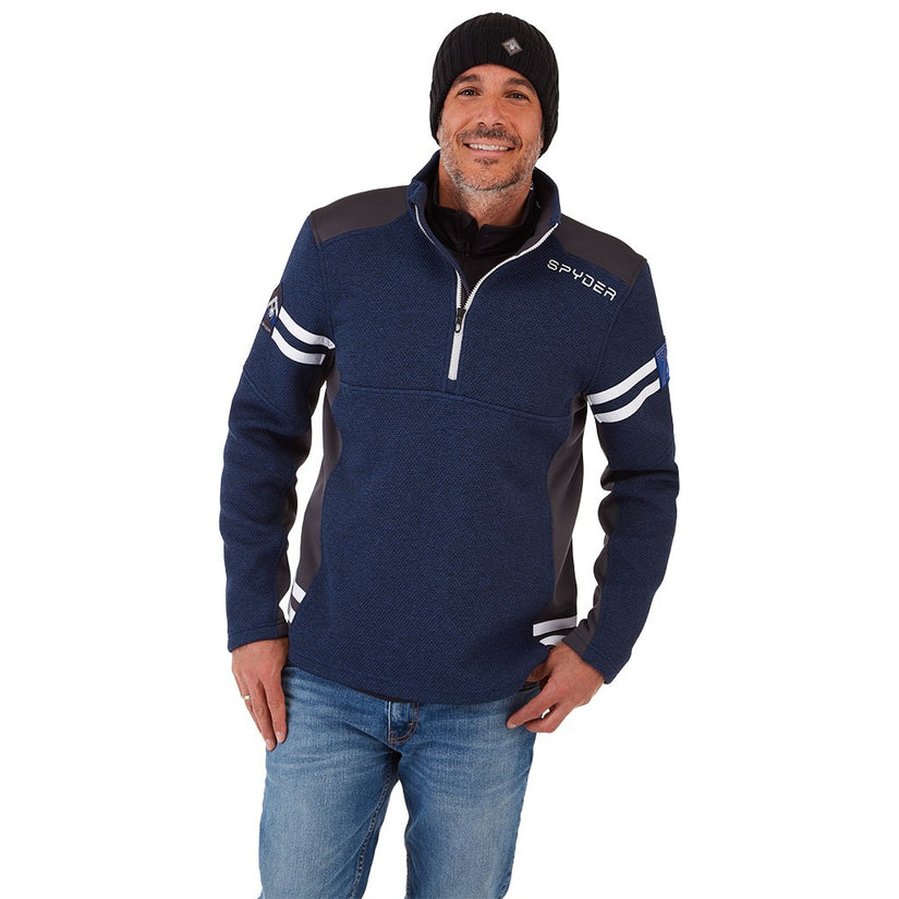 Mens Wengen Half Zip - Abyss