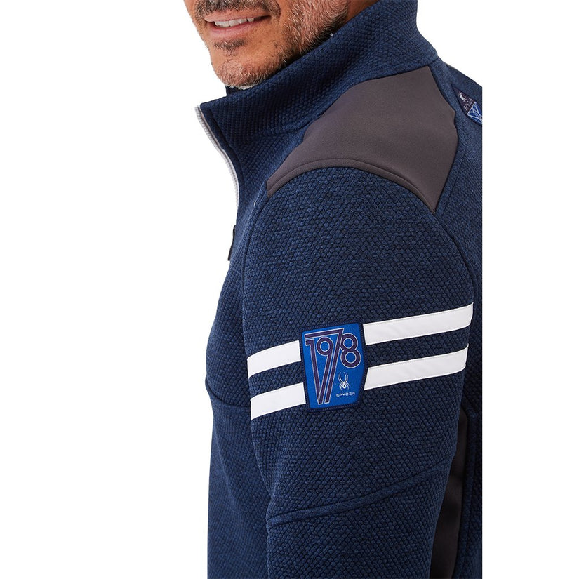 Mens Wengen Half Zip - Abyss