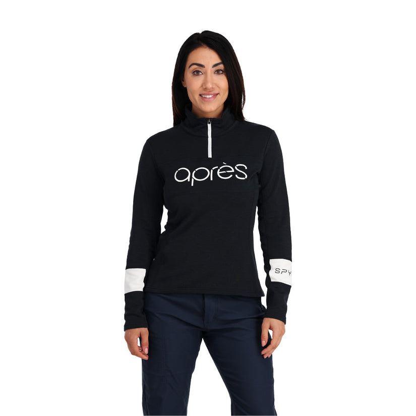 Womens Speed Quarter Zip - Black (2022)
