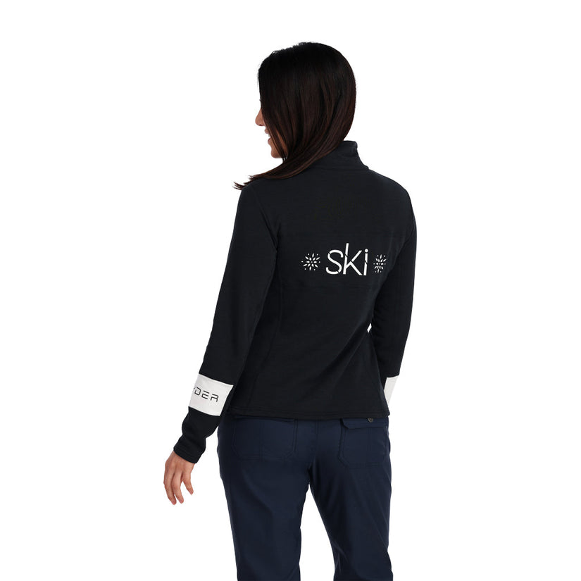 Womens Speed Quarter Zip - Black (2022)