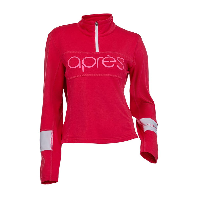 Womens Speed 1/4 Zip - Cerise