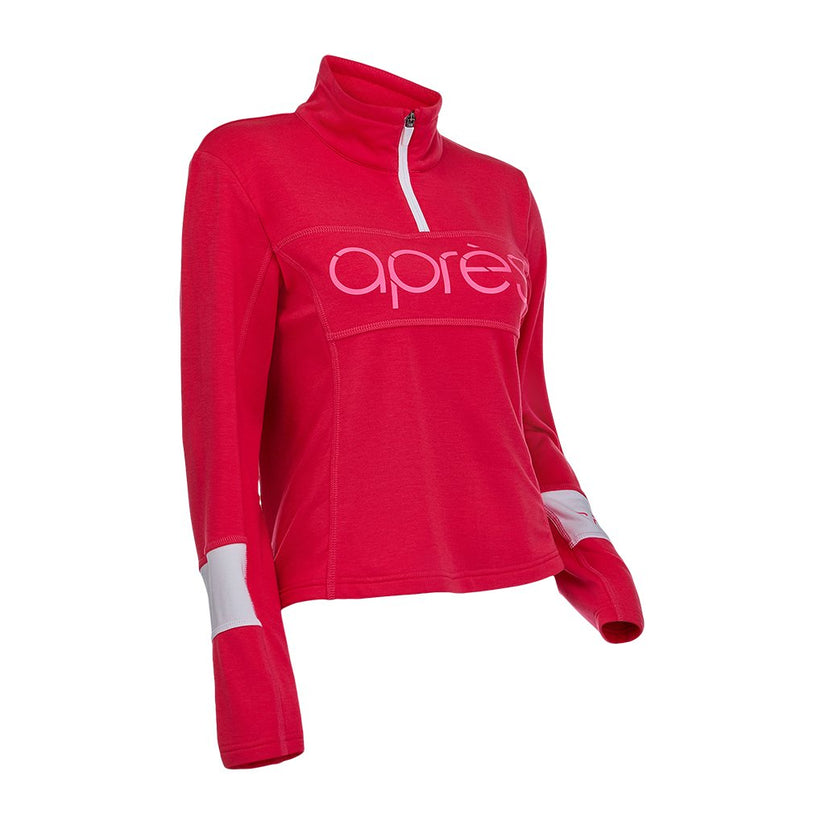 Womens Speed 1/4 Zip - Cerise