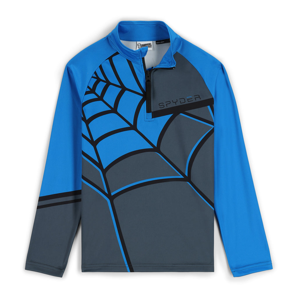 Spyder Toddler Boys Big Boys Web Half Zip - Ebony Collegiate
